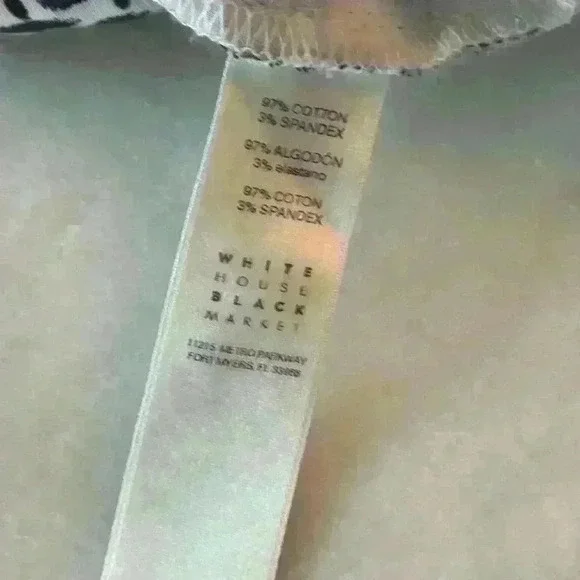 White House Black Market Abstract Print Shorts - Picture 8 of 15